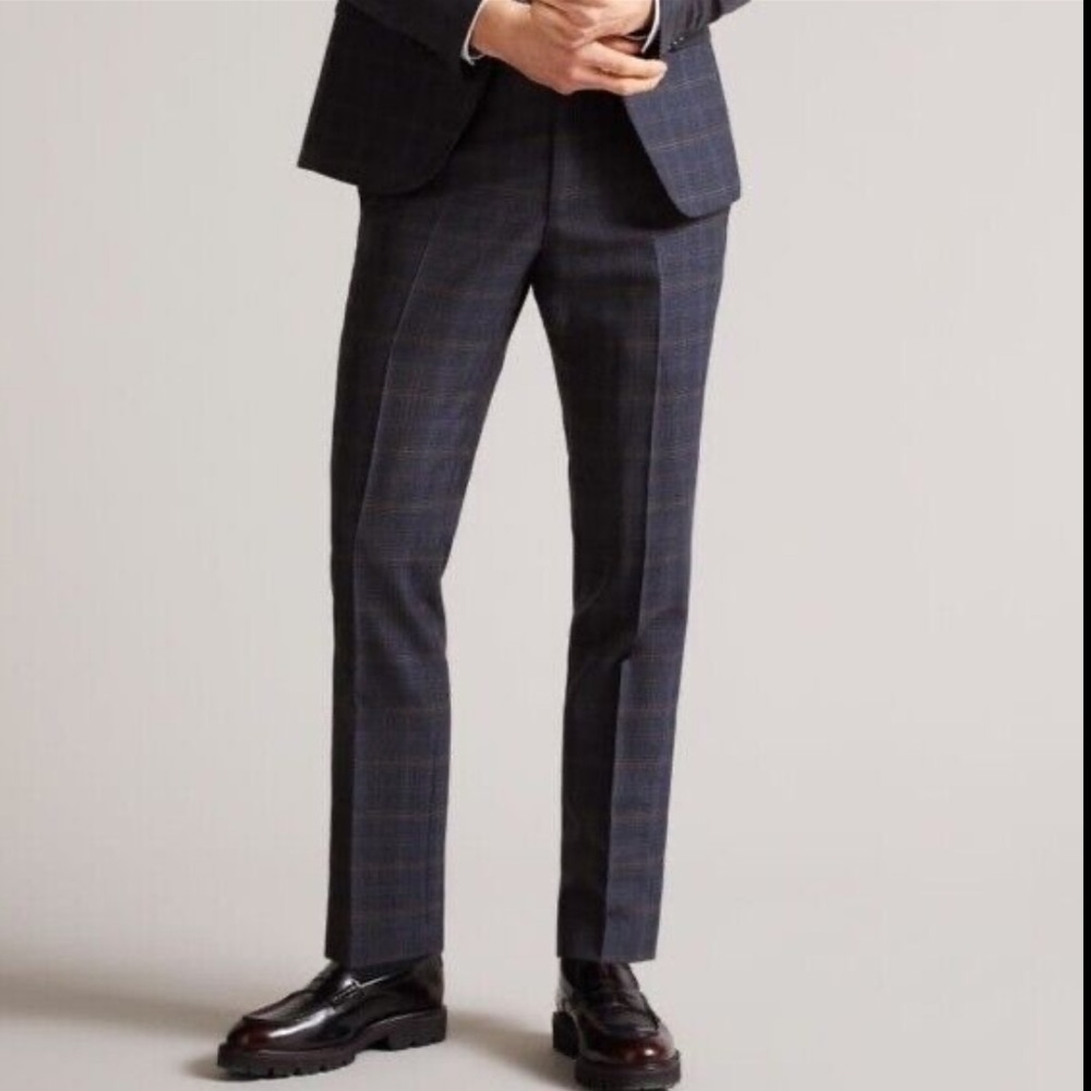 Ted Baker Pants 100% Wool Mens 33” JAY CT Endurance